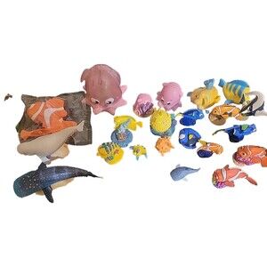Mixed lot Disney Finding Nemo Dory PVC Plastic Action figures‎ Assortment Toys